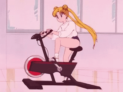 Sailor Moon on Peleton